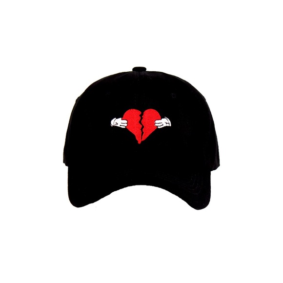 Kanye West-style “Heartbreak” uni retro dad hat M/L - Picture 3 of 3